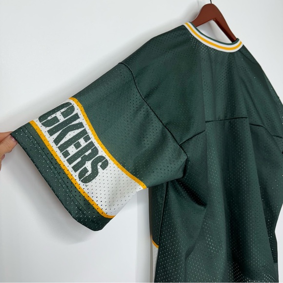 Vintage Wilson Green Bay Packers Cropped Practice Jersey Women’s Size XL - Picture 8 of 16